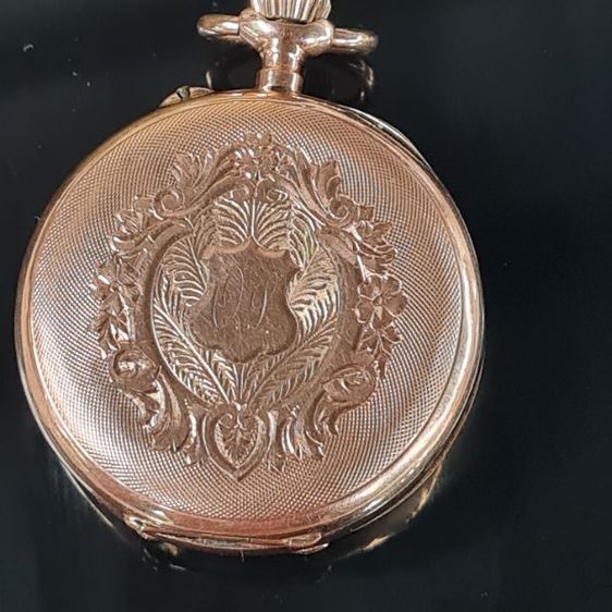 นาฬิกาพกทองคำแท้ 14k ที่ระลึก กรังปรีซ์ คศ 1900 รูปที่ 5