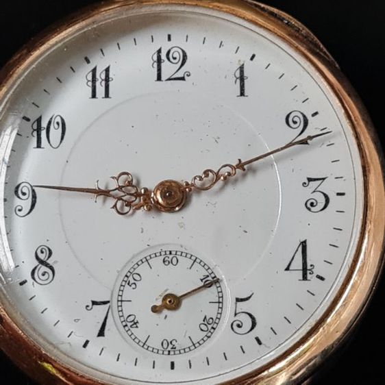 นาฬิกาพกทองคำแท้ 14k ที่ระลึก กรังปรีซ์ คศ 1900 รูปที่ 10