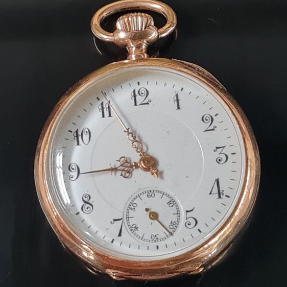 นาฬิกาพกทองคำแท้ 14k ที่ระลึก กรังปรีซ์ คศ 1900 รูปที่ 3
