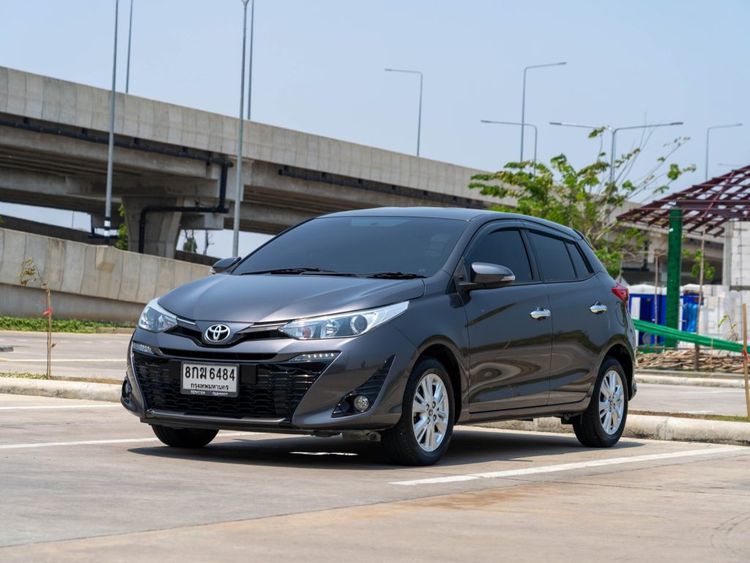 Toyota Yaris 2018 1.2 G Sedan เบนซิน ไม่ติดแก๊ส เกียร์อัตโนมัติ เทา รูปที่ 3