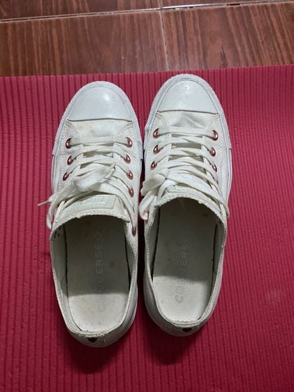 Converse รองเท้าผ้าใบ ผ้า UK 6.5 | EU 40 | US 8 ขาว รองเท้า
