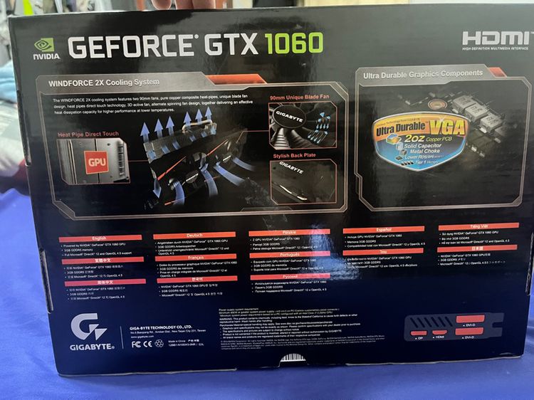 Geforce gtx 1060 รูปที่ 2