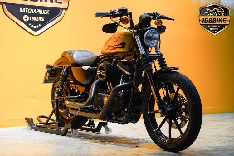 Harley-Davidson Sportster Iron 883 Hard Candy จดปี 2017 ดาวห์ 49,000 บ.ออกรถได้เลย รูปที่ 11