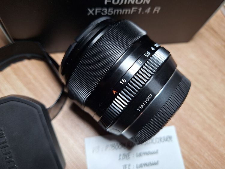 Fuji XF 35mm F1.4 Fujinon Fujifilm Lens เลนส์ รูปที่ 3