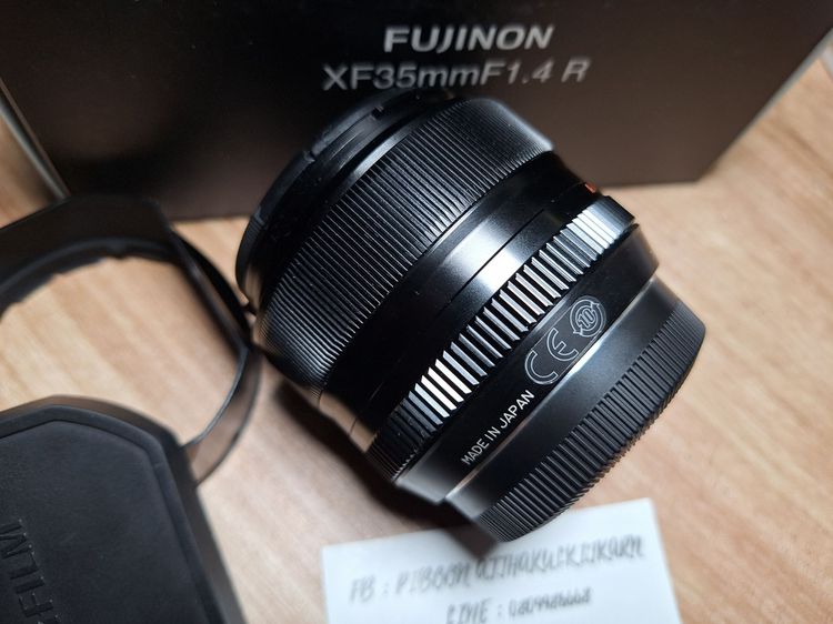 Fuji XF 35mm F1.4 Fujinon Fujifilm Lens เลนส์ รูปที่ 4