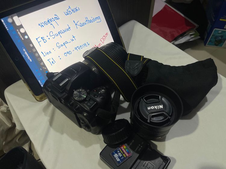 กล้อง Nikon D5300 พร้อมเลนส์ 18-140 mm และ เลนส์ 35 mm F 1.8  รูปที่ 5