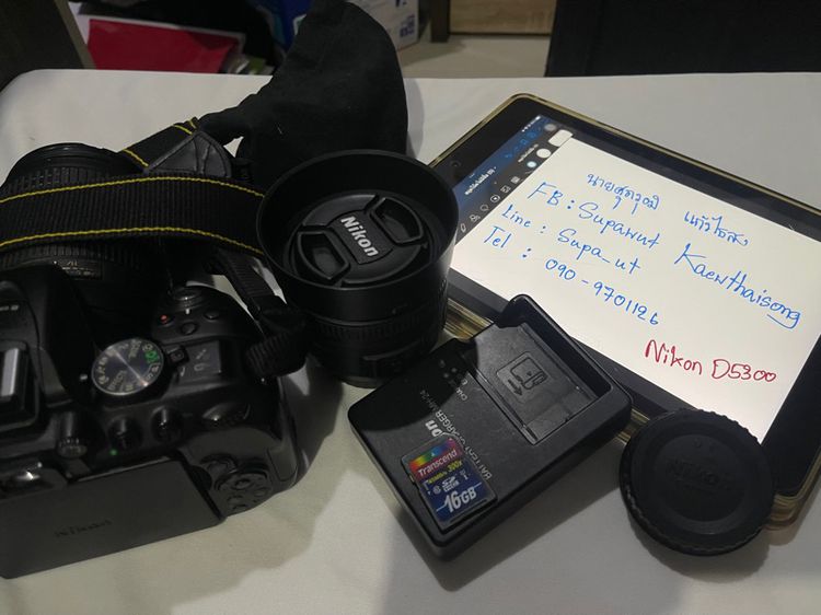 กล้อง Nikon D5300 พร้อมเลนส์ 18-140 mm และ เลนส์ 35 mm F 1.8  รูปที่ 2