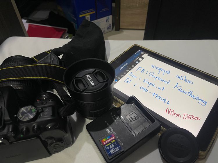 กล้อง Nikon D5300 พร้อมเลนส์ 18-140 mm และ เลนส์ 35 mm F 1.8  รูปที่ 3