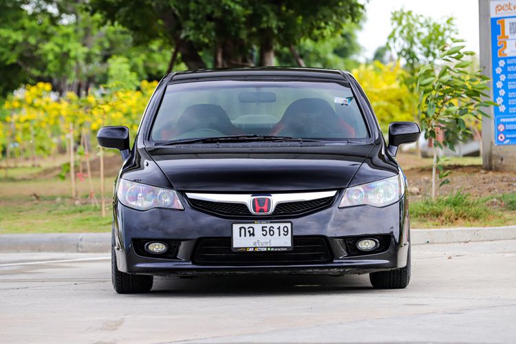 Honda Civic 2009 1.8 S i-VTEC Sedan เบนซิน ไม่ติดแก๊ส เกียร์อัตโนมัติ ดำ รูปที่ 4