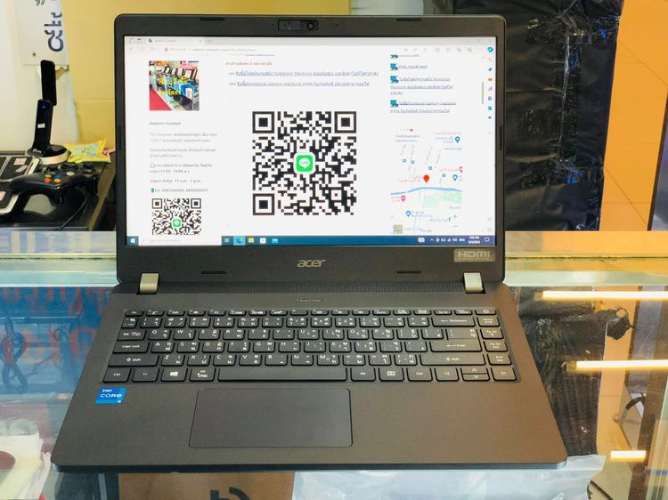 ขาย Notebook Acer TravelMate TMP214-53XD สภาพนางฟ้าใช้งานน้อย รูปที่ 2