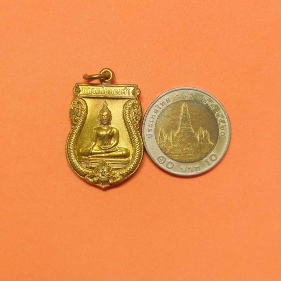 เหรียญ หลวงพ่อทองคำ วัดไตรมิตรวิทยารามวรวิหาร หลัง พระพิฆเนศ เจ้าคุณธงชัย ปลุกเสก ปี 2549 เนื้อทองเหลือง สูง 3 เซน รูปที่ 5