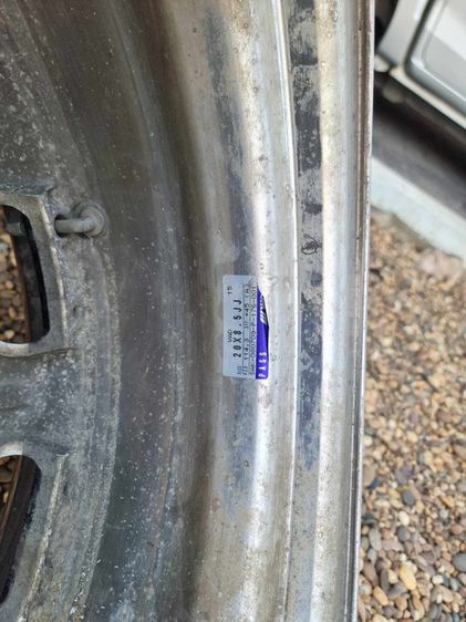 ล้อworkแท้ญี่ปุ่น vipขอบ20 ล้อ5รู114 หน้าet38หลังet45ล้อ8.5สภาพเดิม ชุดละ16900 รูปที่ 4