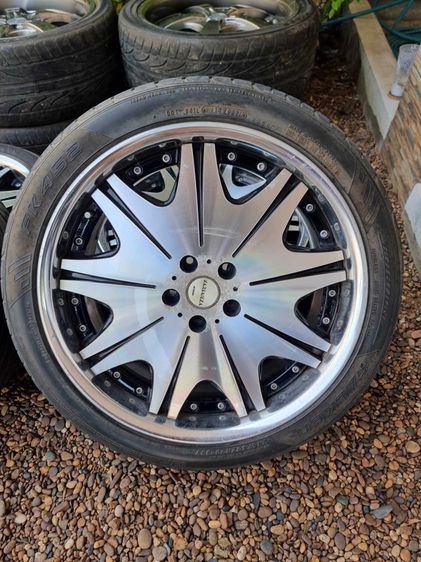 ล้อworkแท้ญี่ปุ่น vipขอบ20 ล้อ5รู114 หน้าet38หลังet45ล้อ8.5สภาพเดิม ชุดละ16900 รูปที่ 5