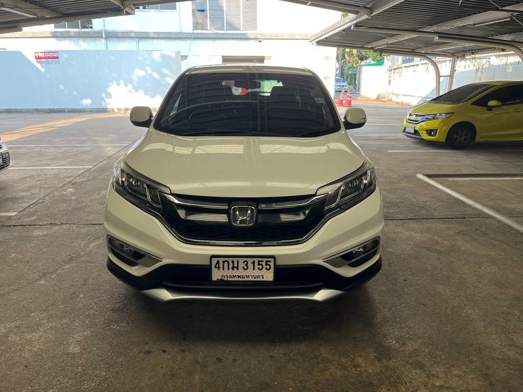 Honda CR-V 2015 2.0 E 4WD Utility-car เบนซิน ไม่ติดแก๊ส เกียร์อัตโนมัติ ขาว รูปที่ 2
