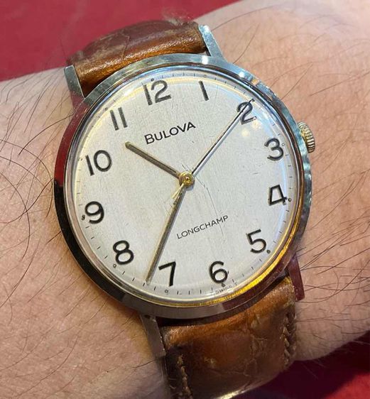 	นาฬิกา Bulova Longchamp เรือนทองคำแท้ รูปที่ 3