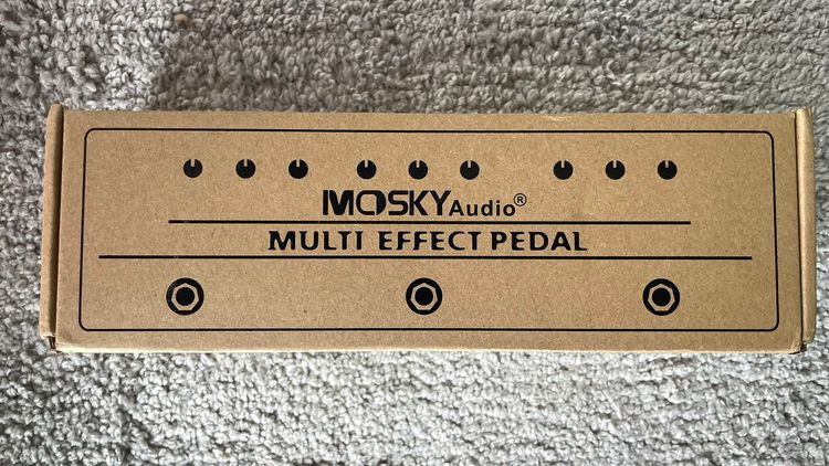 ขาย Multi Effect Pedal Mosky  SOL918 Reverb-Delay.OD-DS.FXLoop มัลติเอฟเฟค มือ 1 ซื้อมาไม่ได้ใช้ รูปที่ 6