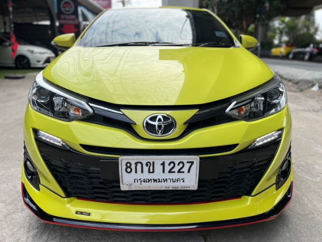 Toyota Yaris 2018 1.2 G Utility-car เบนซิน ไม่ติดแก๊ส เกียร์อัตโนมัติ เขียว รูปที่ 3