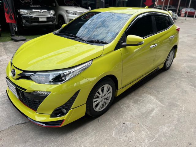 Toyota Yaris 2018 1.2 G Utility-car เบนซิน ไม่ติดแก๊ส เกียร์อัตโนมัติ เขียว รูปที่ 2