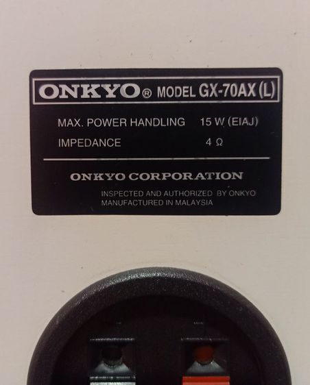 🌈 ลำโพง Onkyo GX-70AX หายาก เสียงดีมากๆ รูปที่ 8