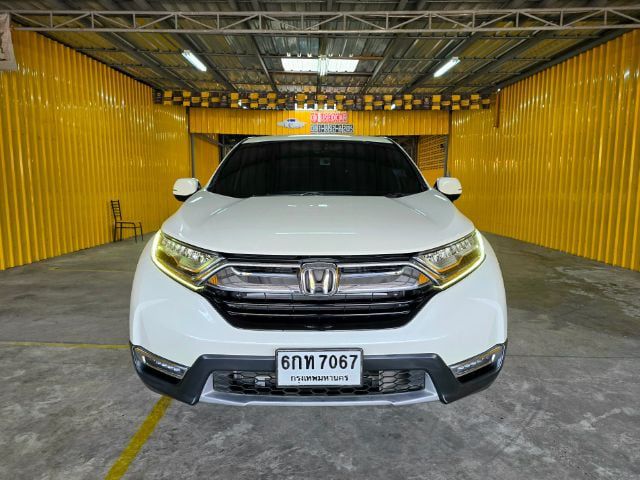 Honda CR-V 2017 1.6 DT EL 4WD Utility-car ดีเซล ไม่ติดแก๊ส เกียร์อัตโนมัติ ขาว รูปที่ 3