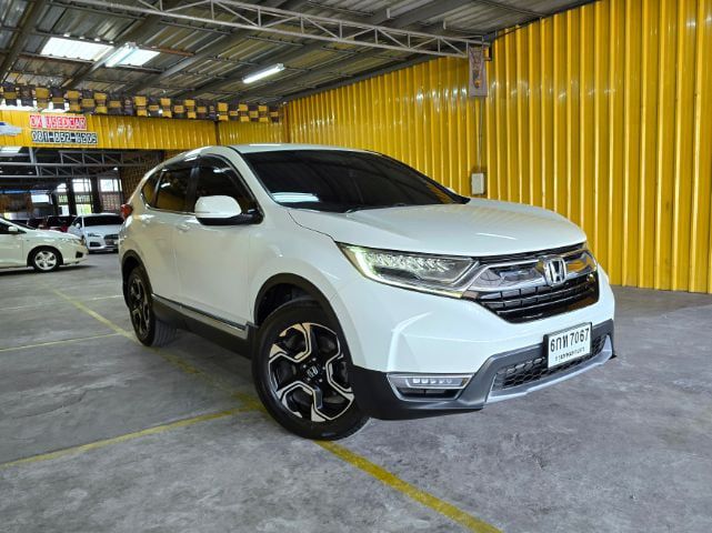 Honda CR-V 2017 1.6 DT EL 4WD Utility-car ดีเซล ไม่ติดแก๊ส เกียร์อัตโนมัติ ขาว รูปที่ 4