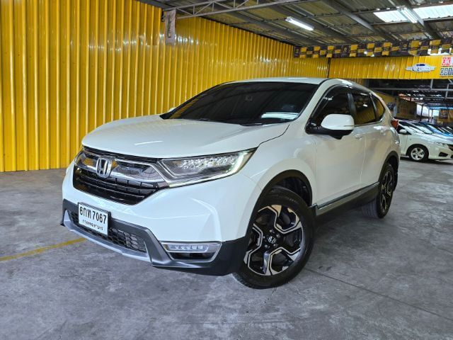 Honda CR-V 2017 1.6 DT EL 4WD Utility-car ดีเซล ไม่ติดแก๊ส เกียร์อัตโนมัติ ขาว รูปที่ 2