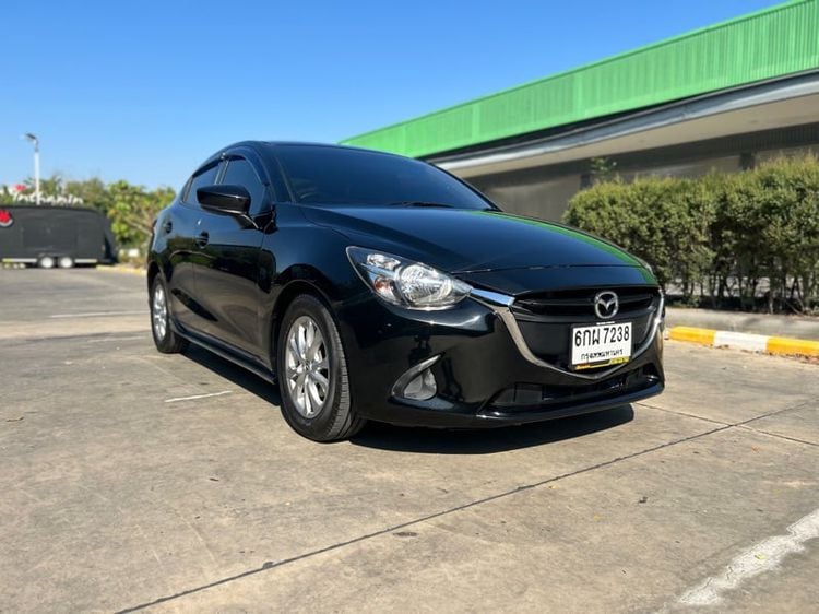 Mazda Mazda 2 2017 1.3 High Connect Sedan เบนซิน ไม่ติดแก๊ส เกียร์อัตโนมัติ ดำ รูปที่ 1