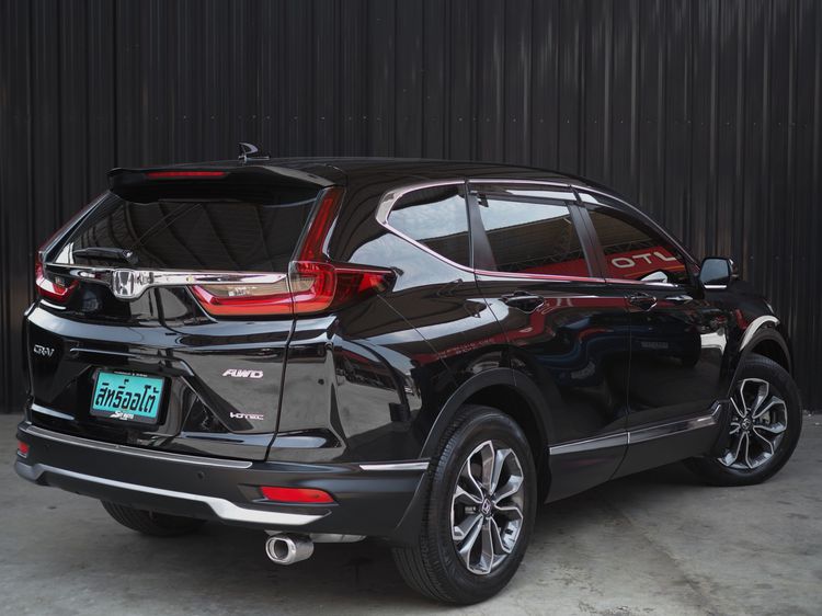 Honda CR-V 2021 1.6 DT EL 4WD Utility-car ดีเซล ไม่ติดแก๊ส เกียร์อัตโนมัติ ดำ รูปที่ 4