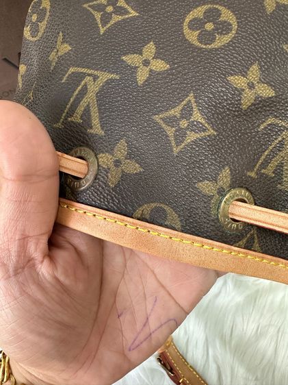 กระเป๋า Louis Vuitton Noe Monogram มือสอง ของแท้ รูปที่ 12