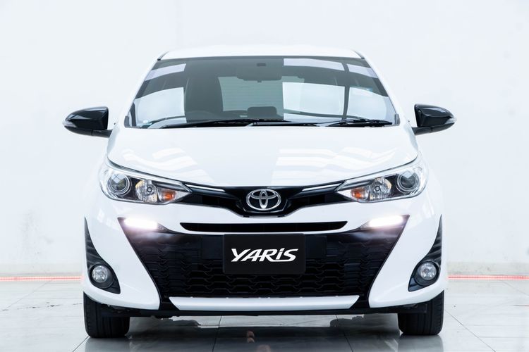 Toyota Yaris 2019 1.2 G Sedan เบนซิน ไม่ติดแก๊ส เกียร์อัตโนมัติ ขาว รูปที่ 3