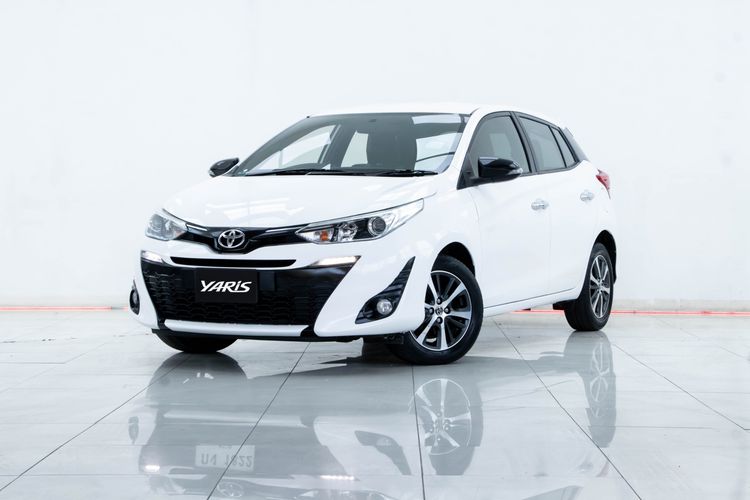Toyota Yaris 2019 1.2 G Sedan เบนซิน ไม่ติดแก๊ส เกียร์อัตโนมัติ ขาว รูปที่ 2