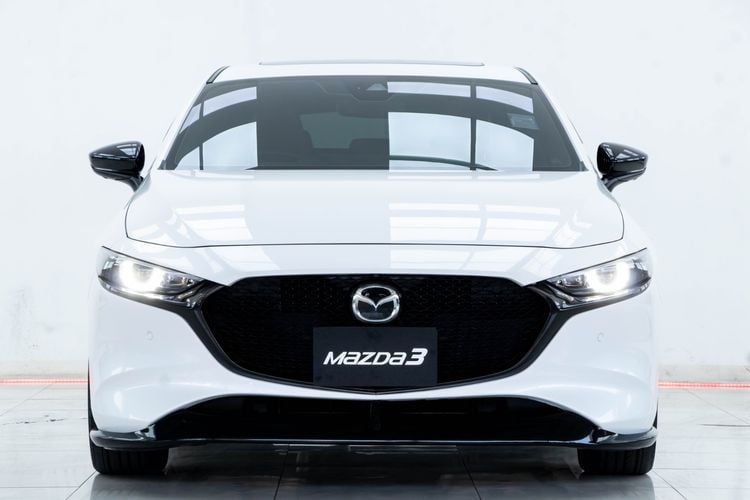 Mazda Mazda3 2021 2.0 S Sports Sedan เบนซิน ไม่ติดแก๊ส เกียร์อัตโนมัติ ขาว รูปที่ 3