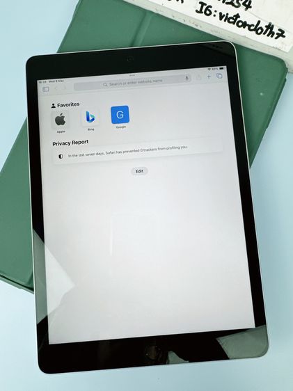 ขาย iPad Gen9 256Gb wifi อุปกรณ์มีสายชาร์จกับเคส ติดฟิล์มกันรอยแล้ว จอแสดงผลสีปกติ ไม่มีDeadหรือBright แบตเก็บไฟปกติ การใช้งานได้ทุกระบบ รูปที่ 11