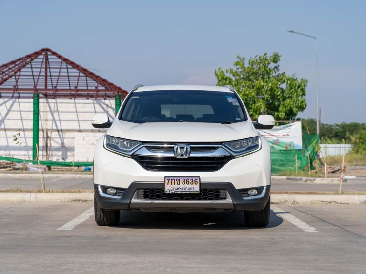 Honda CR-V 2018 2.4 E Utility-car เบนซิน ไม่ติดแก๊ส เกียร์อัตโนมัติ ขาว รูปที่ 2