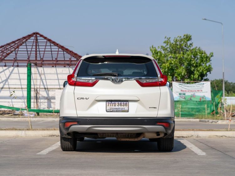 Honda CR-V 2018 2.4 E Utility-car เบนซิน ไม่ติดแก๊ส เกียร์อัตโนมัติ ขาว รูปที่ 4