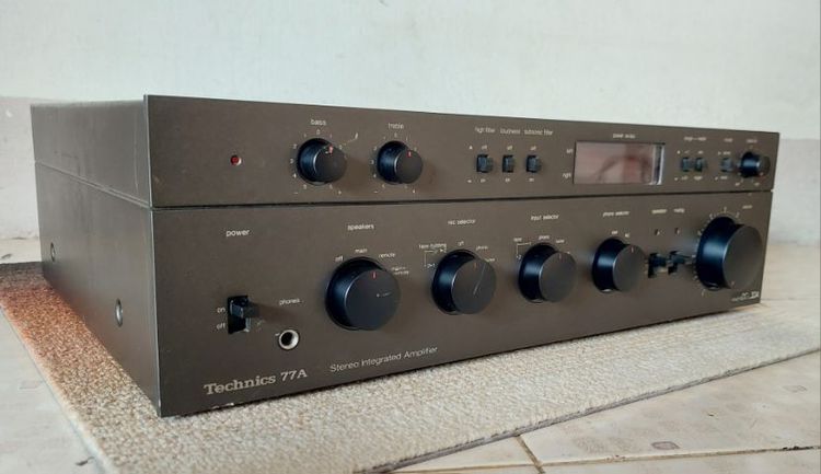 ขายเเอม Technics 77A Stereo Integrated Amplifier  Made in Japan ปี1979-80 รูปที่ 15