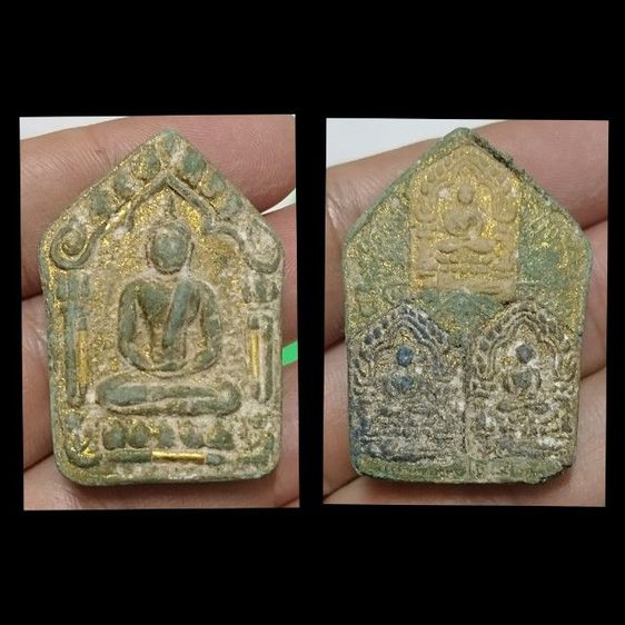 พระขุนแผนใหญ่ หลังฝังขุนแผนเล็ก ปู่ทิม ปี15 10องค์ รูปที่ 11