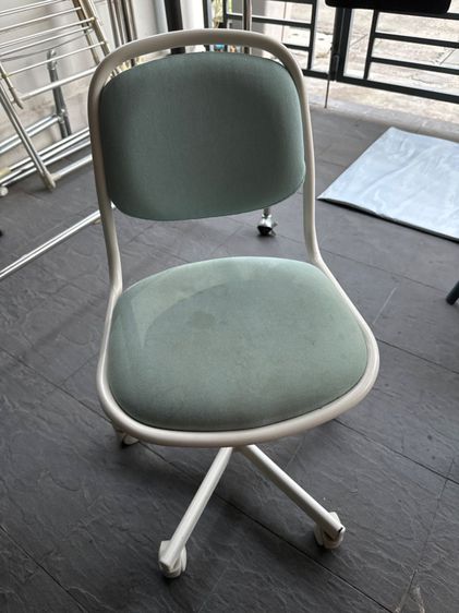 เก้าอี้สำนักงาน ผ้าหุ้มเบาะ เขียว Ikea Orfall Desk Chair - Child