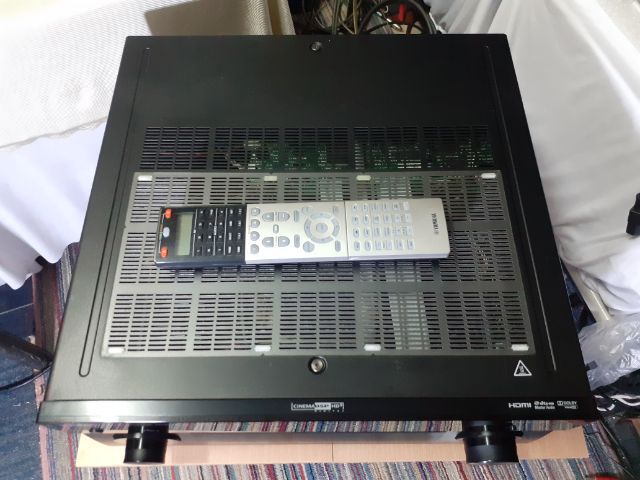 แอมป์ AVR YAMAHA RX-A 3020 รุ่นท๊อป ระบบ .HD  9.2 แชลแนล TRU-HD DTS-MASTER ใช้งานปกติทุกระบบ รูปที่ 9