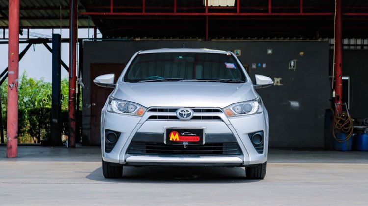 Toyota Yaris 2016 1.2 G Sedan เบนซิน ไม่ติดแก๊ส เกียร์อัตโนมัติ เงิน รูปที่ 3