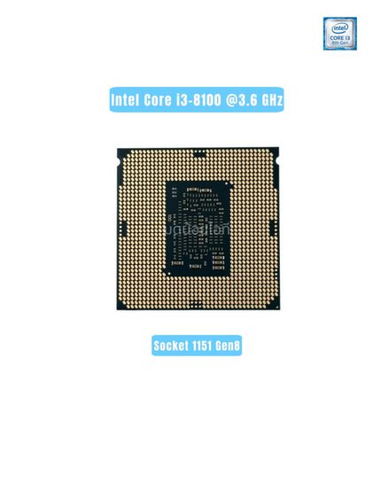 Intel Core i3-8100 3.6 GHz LGA1151 Gen8 รูปที่ 2