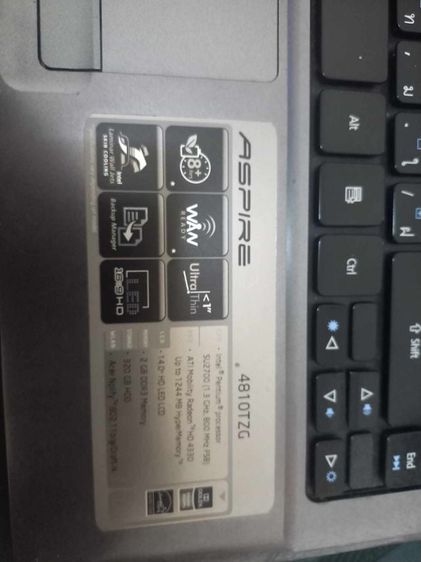 Acer Aspire series วินโดว์ 2 กิกะไบต์ HDMI ไม่ใช่ ขาย notebook รุ่น ASPIRE 