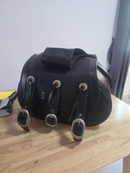 กระเป๋าข้างมอเตอร์ไซค์ ทรงฮาเล่ย์ HERITAGE SOFTAIL SPRINGER CLASSIC Style Saddle Bag (Kevlar PU lid) รูปที่ 2