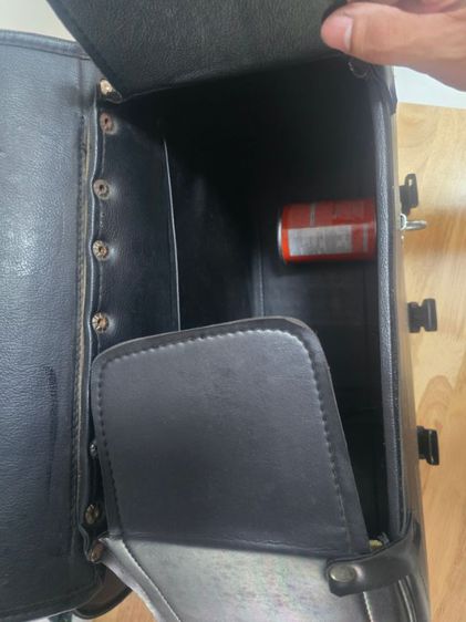 กระเป๋าข้างมอเตอร์ไซค์ ทรงฮาเล่ย์ HERITAGE SOFTAIL SPRINGER CLASSIC Style Saddle Bag (Kevlar PU lid) รูปที่ 9