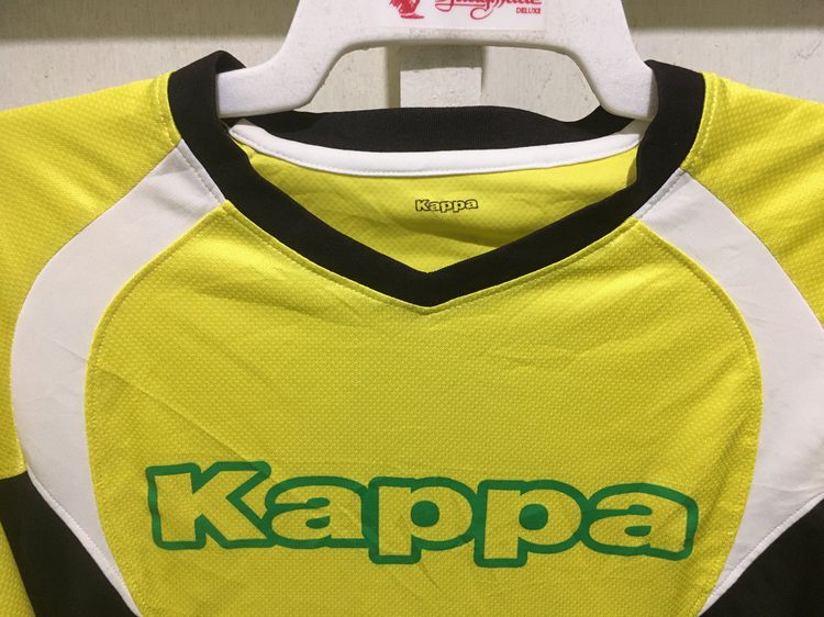 เสื้อกีฬา แขนสั้น แบรนด์ Kappa สีเหลือง รูปที่ 3