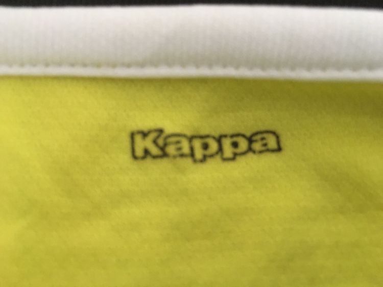 เสื้อกีฬา แขนสั้น แบรนด์ Kappa สีเหลือง รูปที่ 8