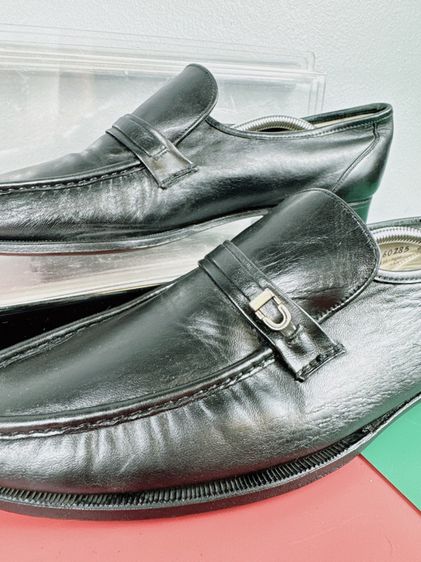 รองเท้าหนังแท้ Florsheim Sz.10us44eu28cm Made in USA สีดำสภาพสวยมาก ไม่ขาดซ่อม ใส่เรียนทำงานได้ รูปที่ 10