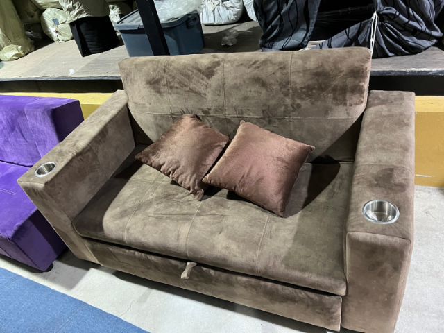sofa bed ดูหนังปรับนอน เหยียดขาได้ ของใหม่มือ 1 สินค้าราคา sale ล้างสต๊อก จากโรงงาน รูปที่ 4