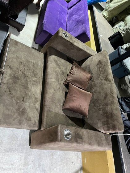 sofa bed ดูหนังปรับนอน เหยียดขาได้ ของใหม่มือ 1 สินค้าราคา sale ล้างสต๊อก จากโรงงาน รูปที่ 3