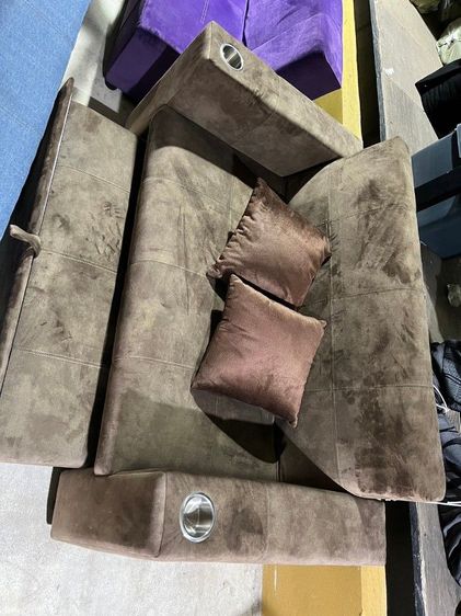 sofa bed ดูหนังปรับนอน เหยียดขาได้ ของใหม่มือ 1 สินค้าราคา sale ล้างสต๊อก จากโรงงาน รูปที่ 2